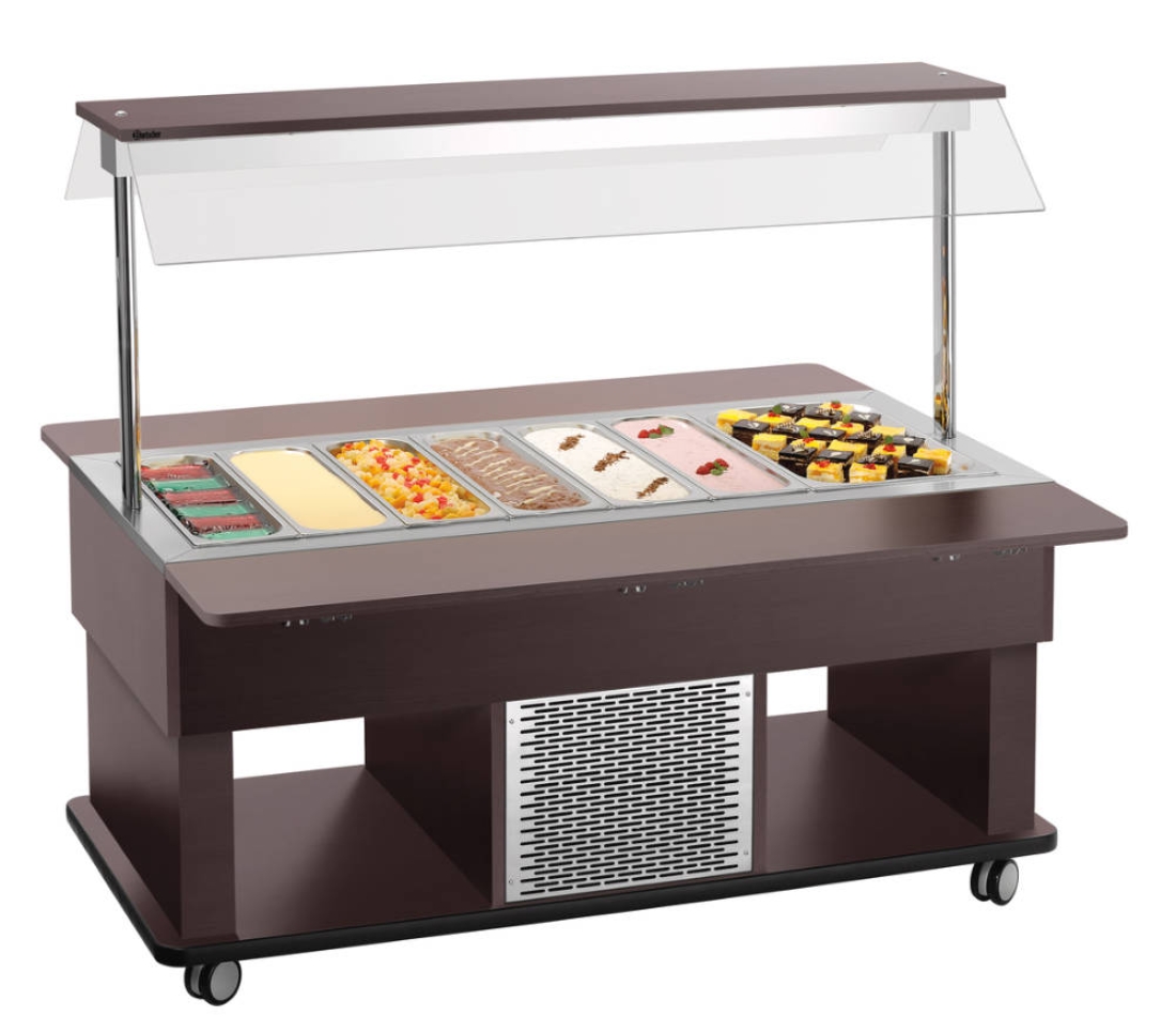 Bartscher Buffetwagen Kids K4110-150W, 4 x GN 1/1