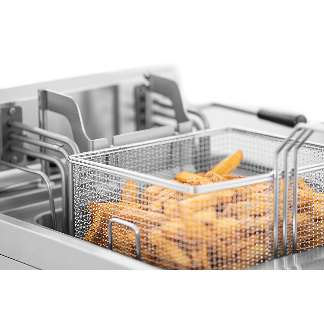 Bartscher Fritteuse MDI 12 Liter mit Korblift