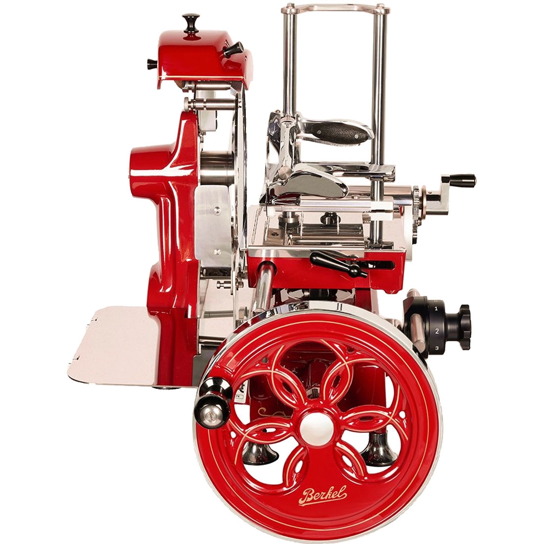 Berkel Aufschnittmaschine mit Schwungrad Volano B2 Red BKB21VC300000000FR Aufschnittmaschine Allesschneider Fleischschneider Berkel Senkrechtschneider