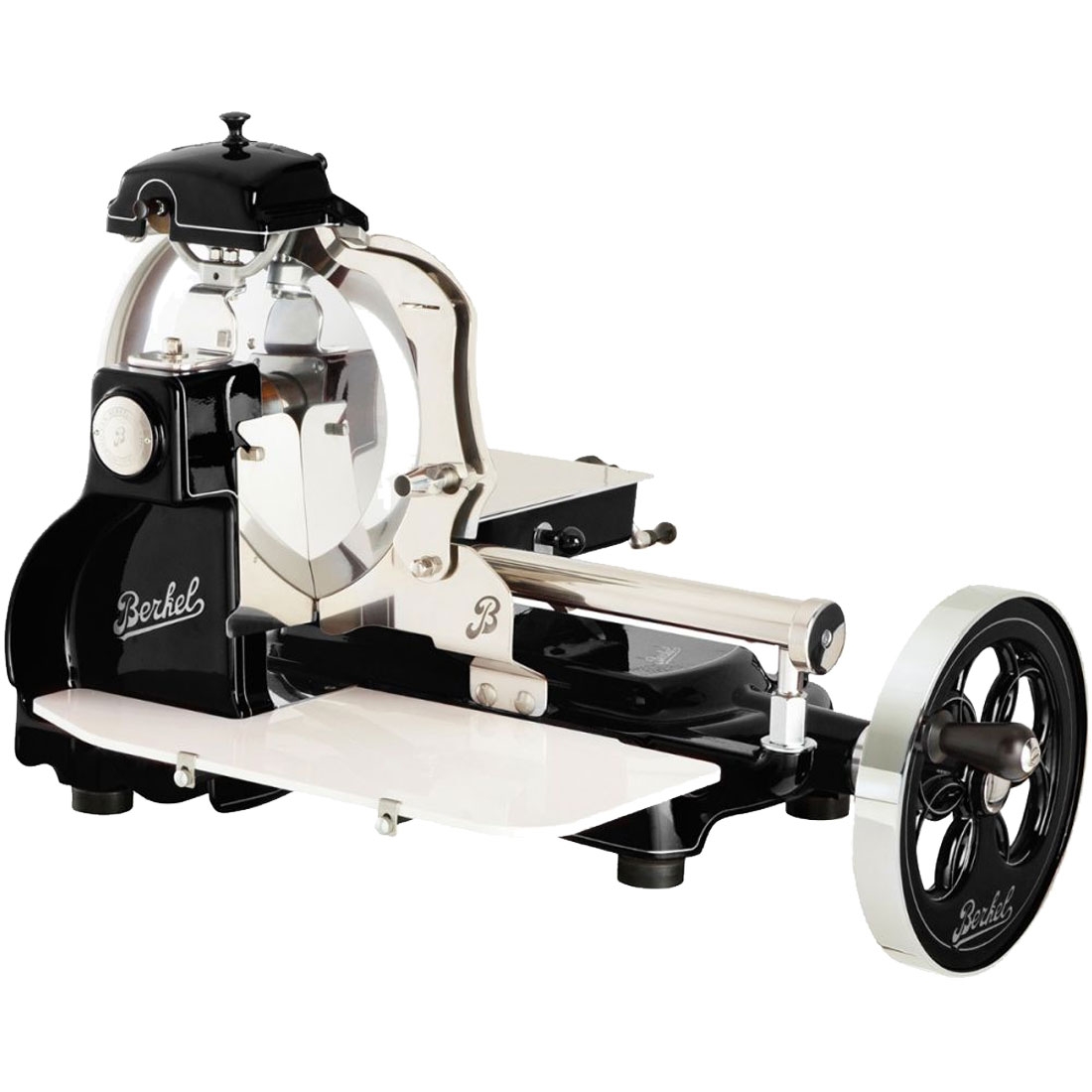 Berke Volano B3 Blackl Aufschnittmaschine mit Schwungrad