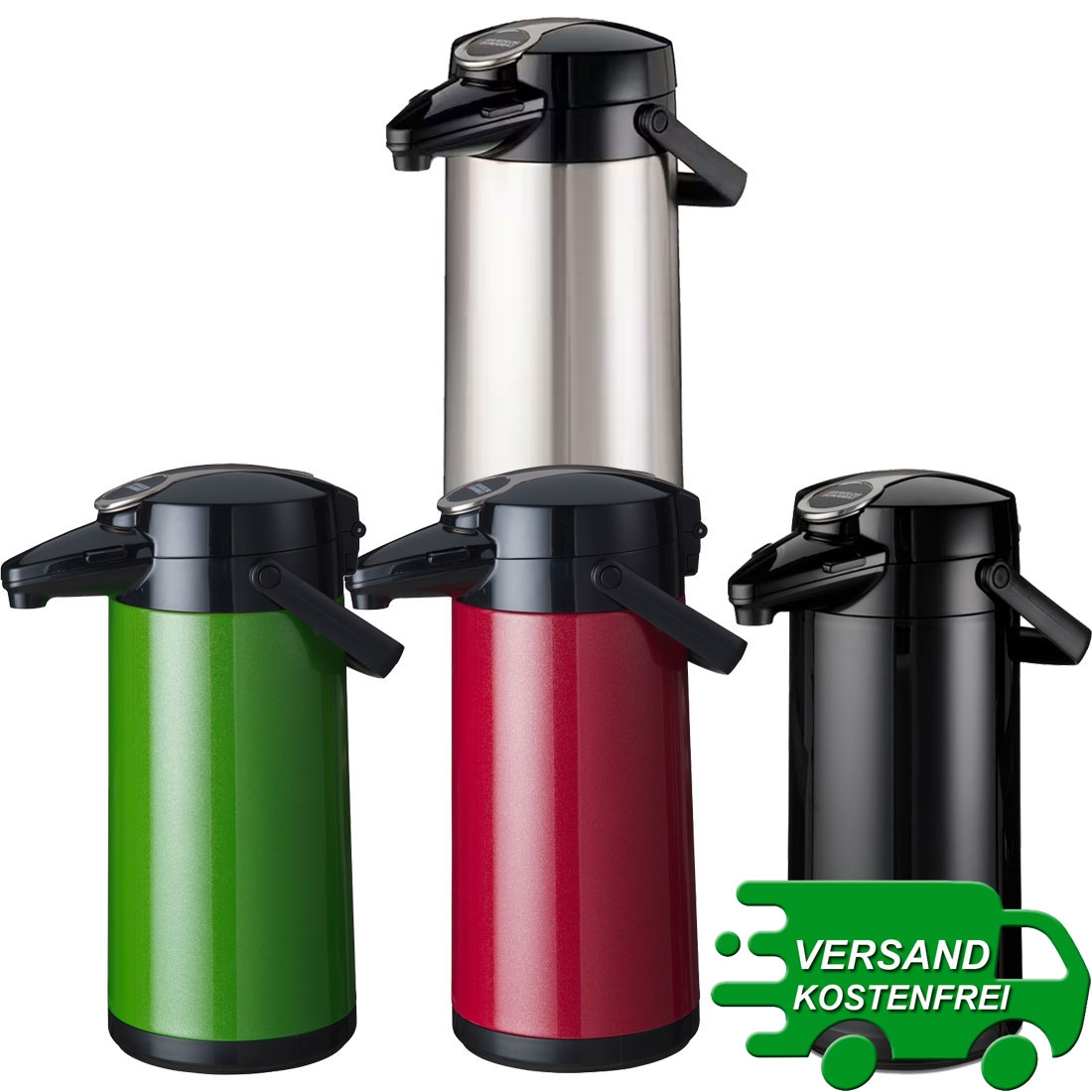 Bonamat Pumpkanne 2,2 Liter Airpot Furento, Edelstahleinsatz
