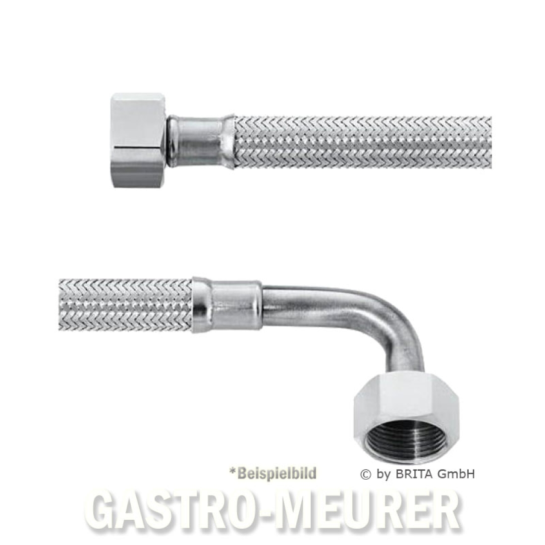 Brita Wasserfilter Ausgangsschlauch DN13 mit Bogen