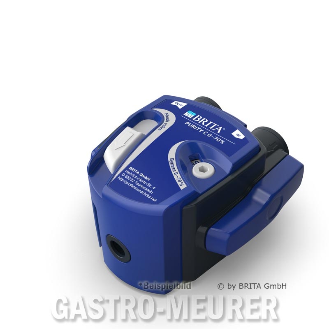 Brita Wasserfilter Purity C Filterkopf 0-70% John Guest