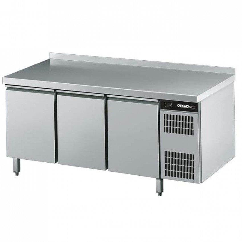 CHROMOnorm Kühltisch GN 1/1, 3 Türen