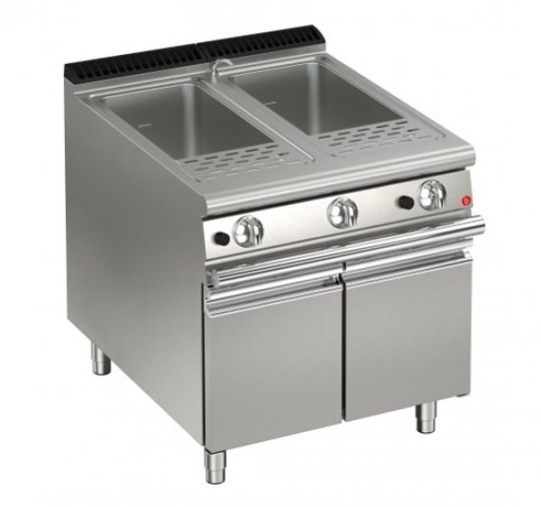 AFG Gas-Nudelkocher Standgerät 2x26L Queen 700