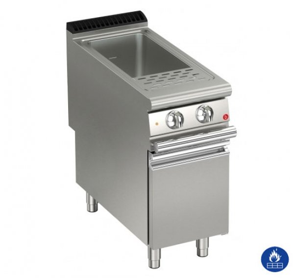 AFG Nudelkocher Gas 1 Becken 40L Standgerät, Queen 900