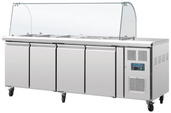 Polar Saladette CT395 4-Türen
