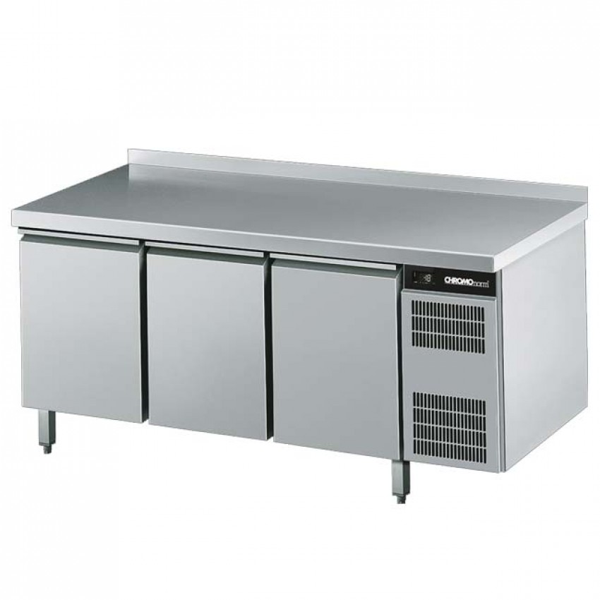 CHROMOnorm Tiefkühltisch GN 1/1, 3 Türen