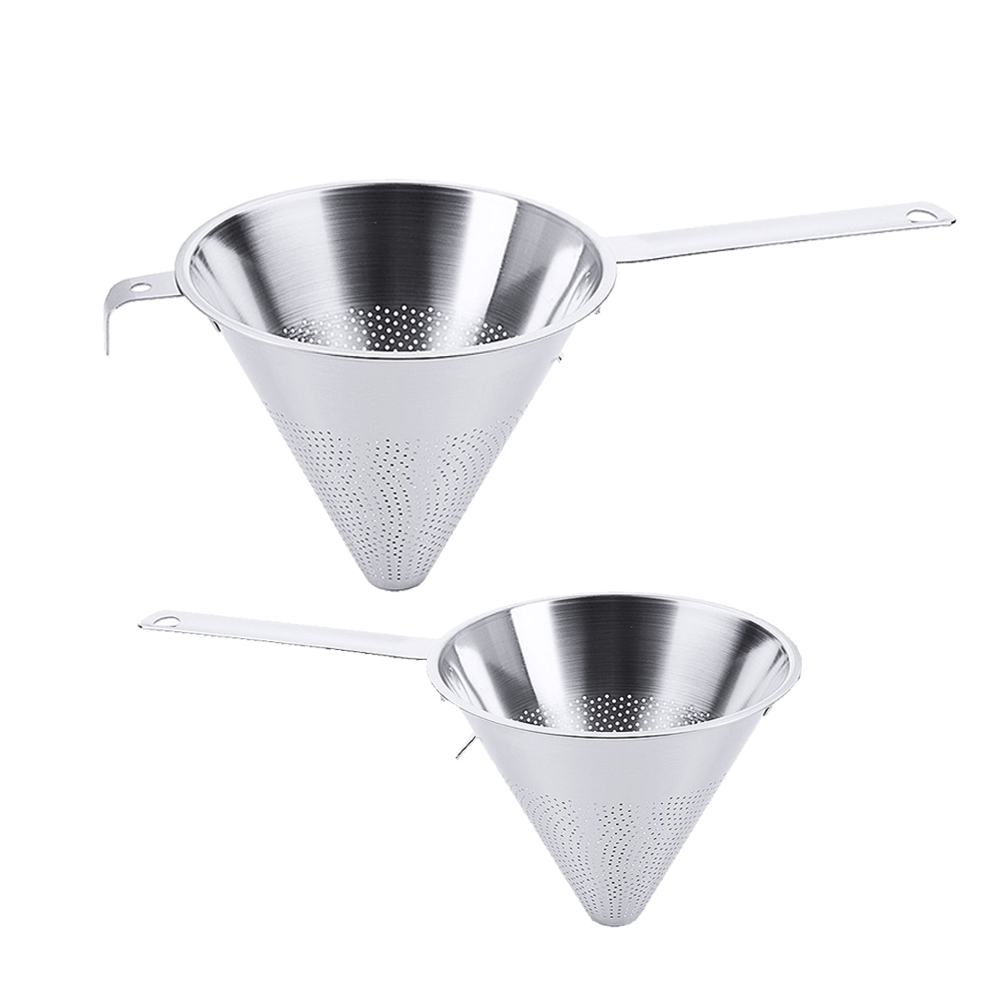 Spitzsieb mit Flachstiel 12-27 cm durchmesser Contacto 1153/120 1153/140 1153/160 1153/180 1153/200 1153/230 1153/250 1153/260 1020238942184123 10205201 10202239