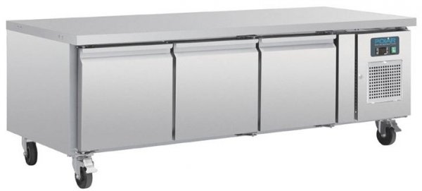 POLAR Unterbau-Kühltisch DA463, 3-türig