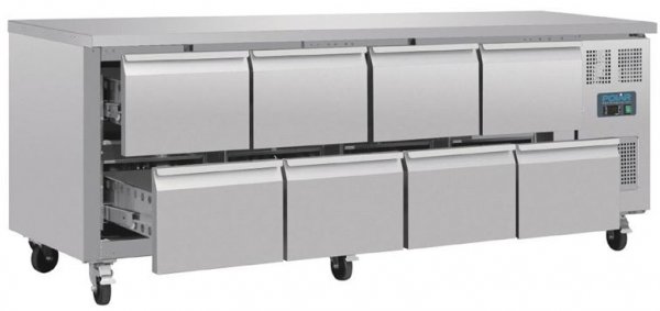 POLAR Kühltisch DA549, 8-Schübe