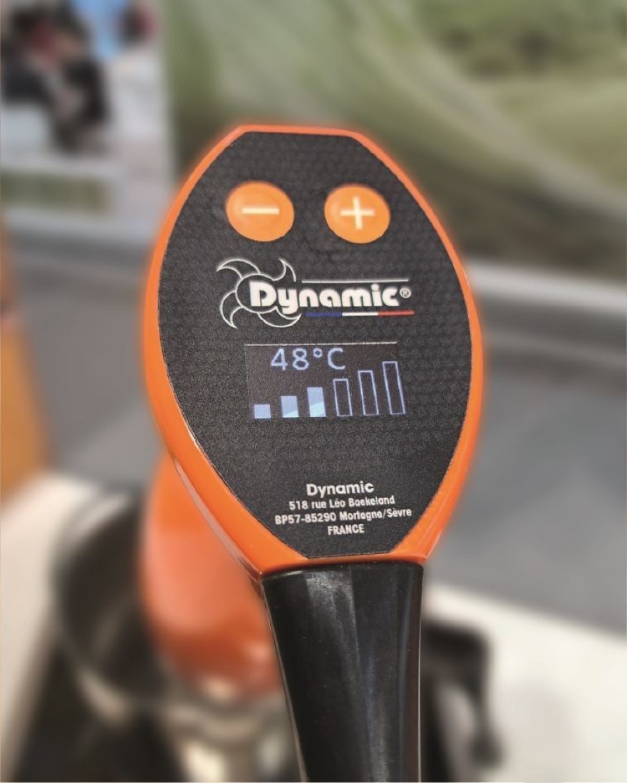 Dynamic Stabmixer MD95+ m. Temp.-​fühler, Drehzahlregulierung + Messer m. 2 Klingen MX185
