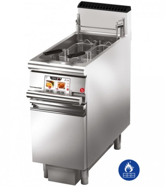 AFG Friteuse EVO-Touch Gas 23L Standgerät, Queen 900