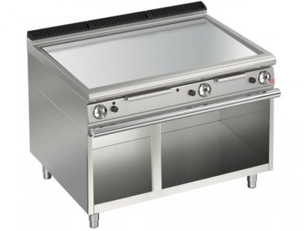 AFG Gas-Grillplatte 19,50 kW glatt verchromt Standgerät Queen 700