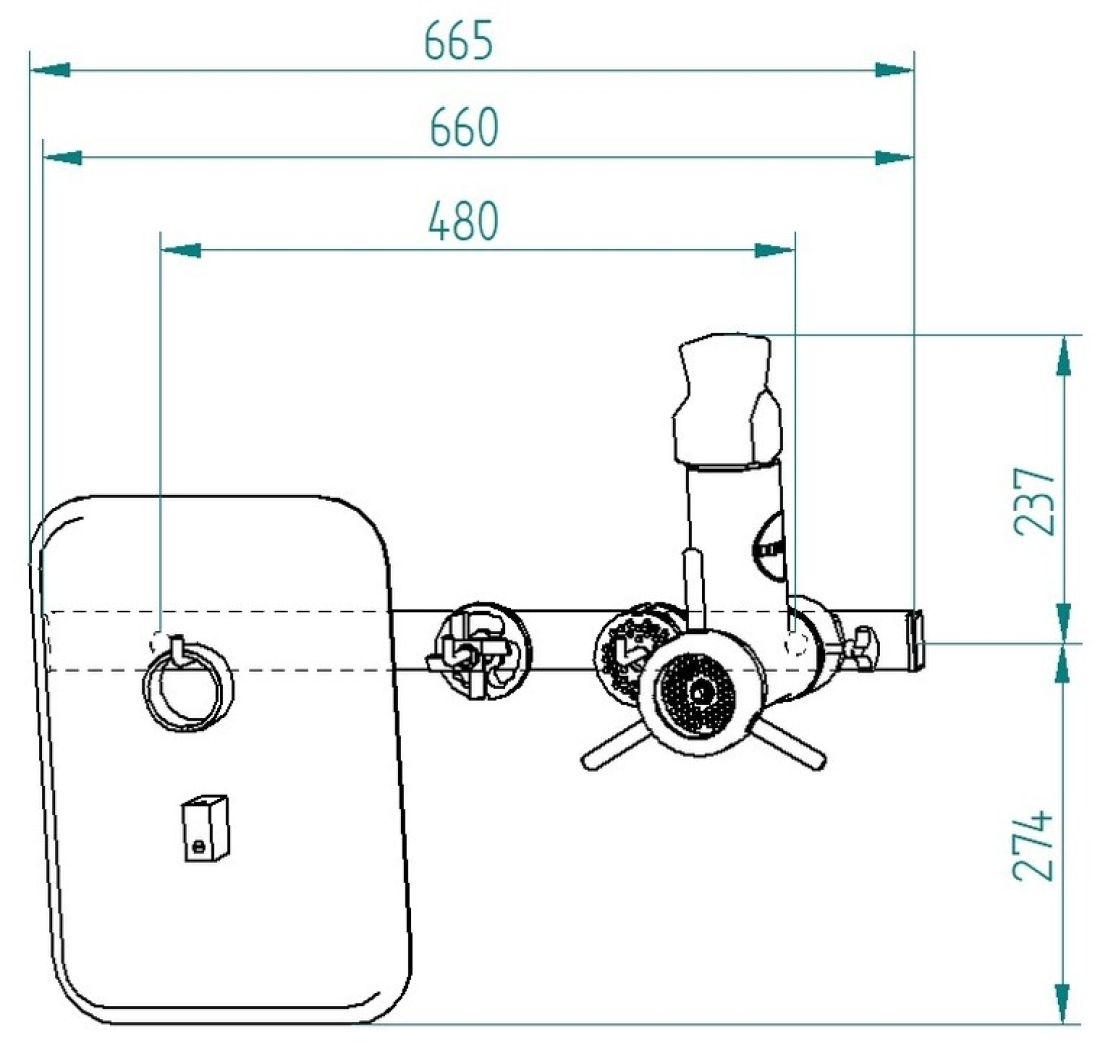Feuma Wandleiste WL 6 für Supra 6e