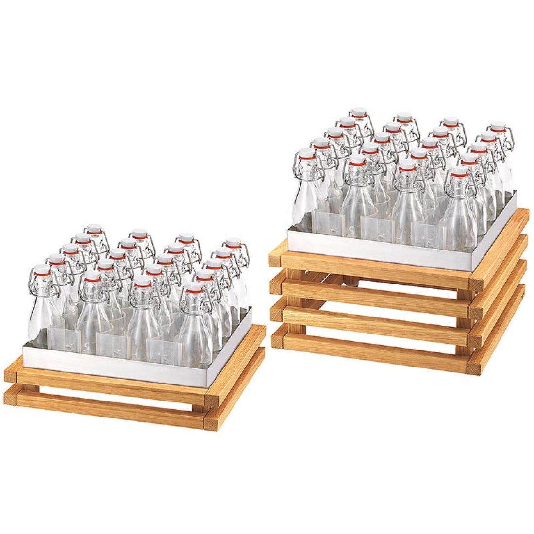Frilich Getränke-Set RAISER OAK 33x33