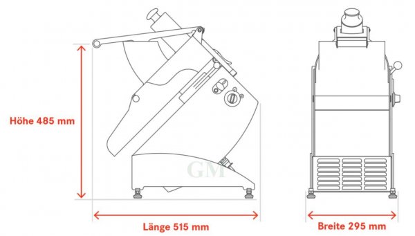Feuma GVM 210 230 V Gemüseschneider