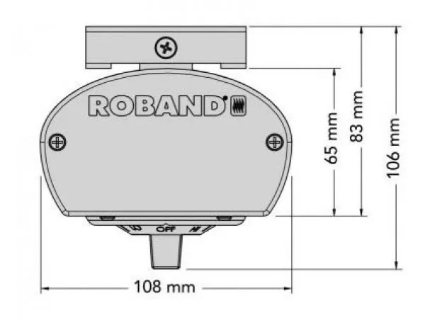 Roband Infrarot Wärmebrücke HE1500-F