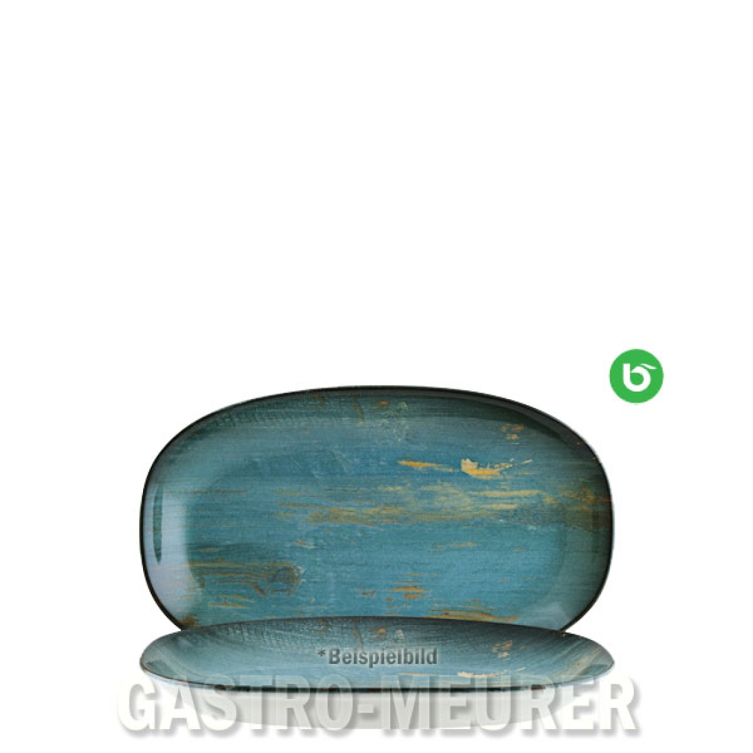 Madera Mint, Gourmet Platte oval, 15 x 8,5 cm