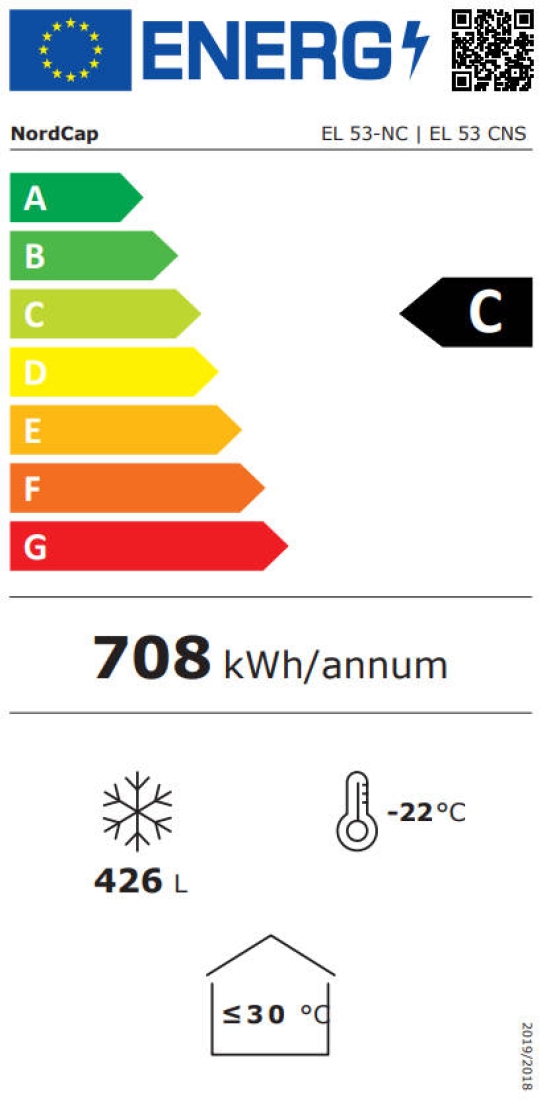 EL 53-NC Tiefkühltruhe NordCap