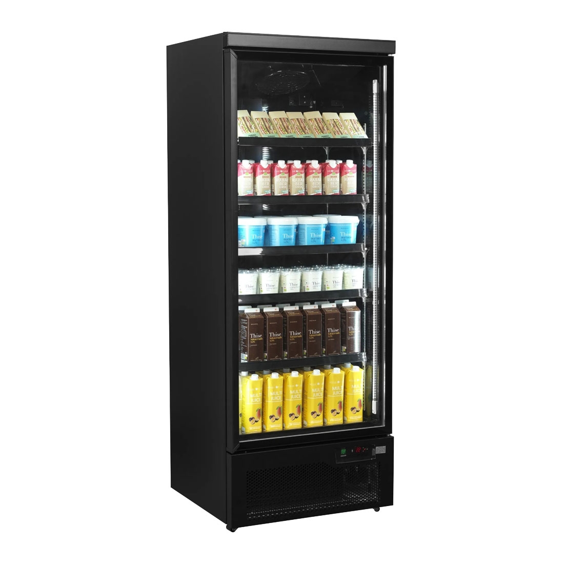 NordCap Glastürkühlschrank ATOM MAXI KS 1T-BB 435890100