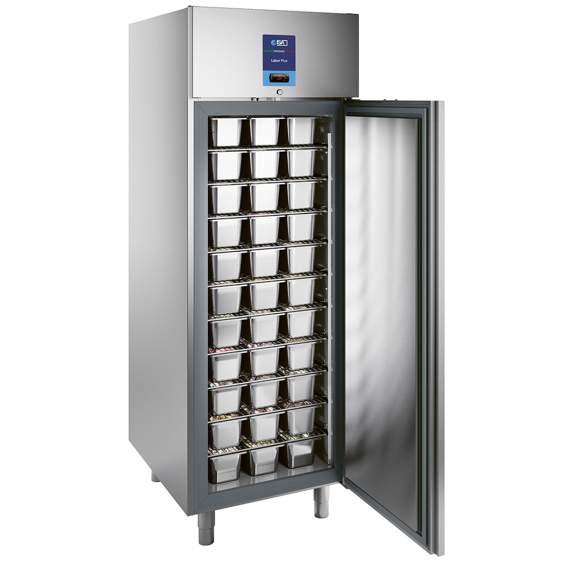 NordCap Eiscreme-Lagerschrank LABOR 70 RS-TB-CNS 4531475400162 Eis Kühlschrank Eis Lagerung
