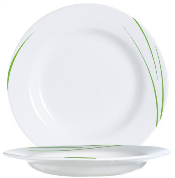 Teller tief 22 cm Toronto eden-grün Evolution-Form -Auslaufartikel-
