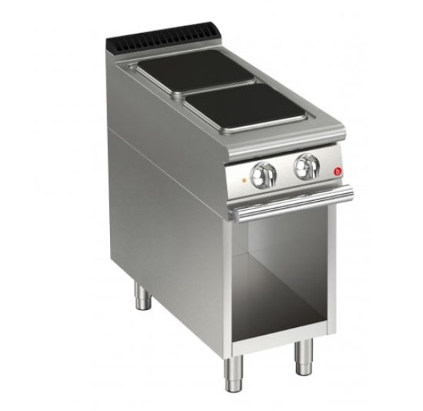 AFG Elektro-Herd 2 quadr. Platten, Queen 700
