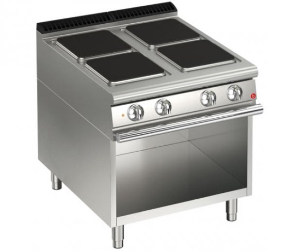 AFG Elektro-Herd 4 quadr. Platten, Queen 700