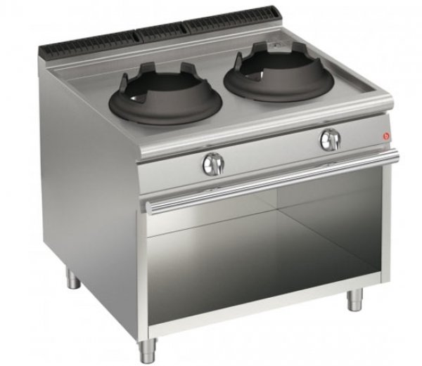 AFG WOK Standgerät, 10 kW, 2 Flammen Queen 700
