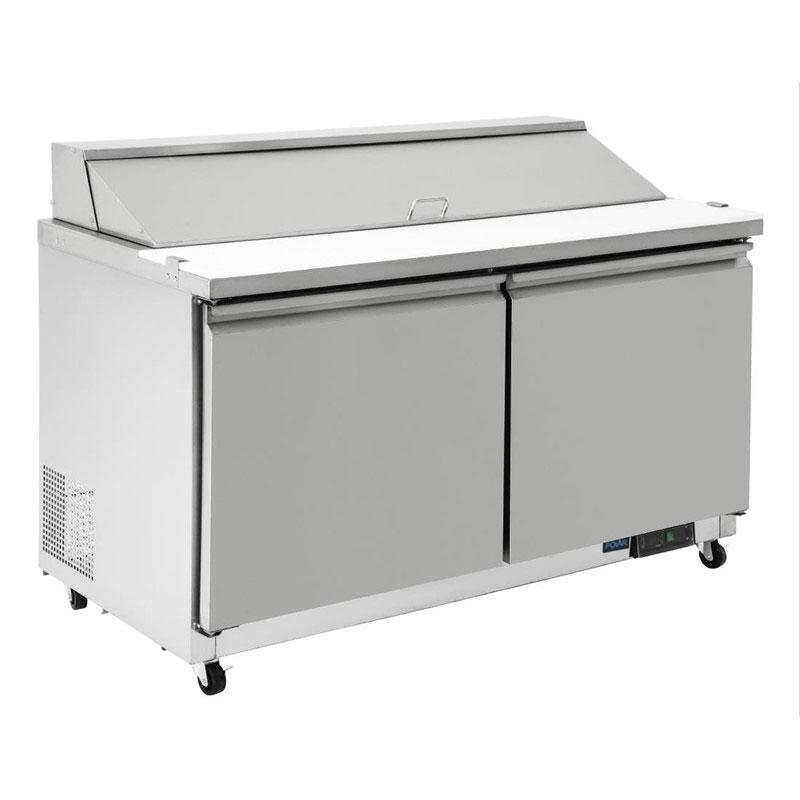 POLAR Saladette GD883 2-Türig 16 x GN 1/6