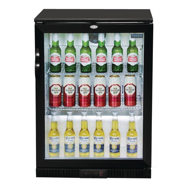 Barkühlschrank mit Klapptür 128 Liter