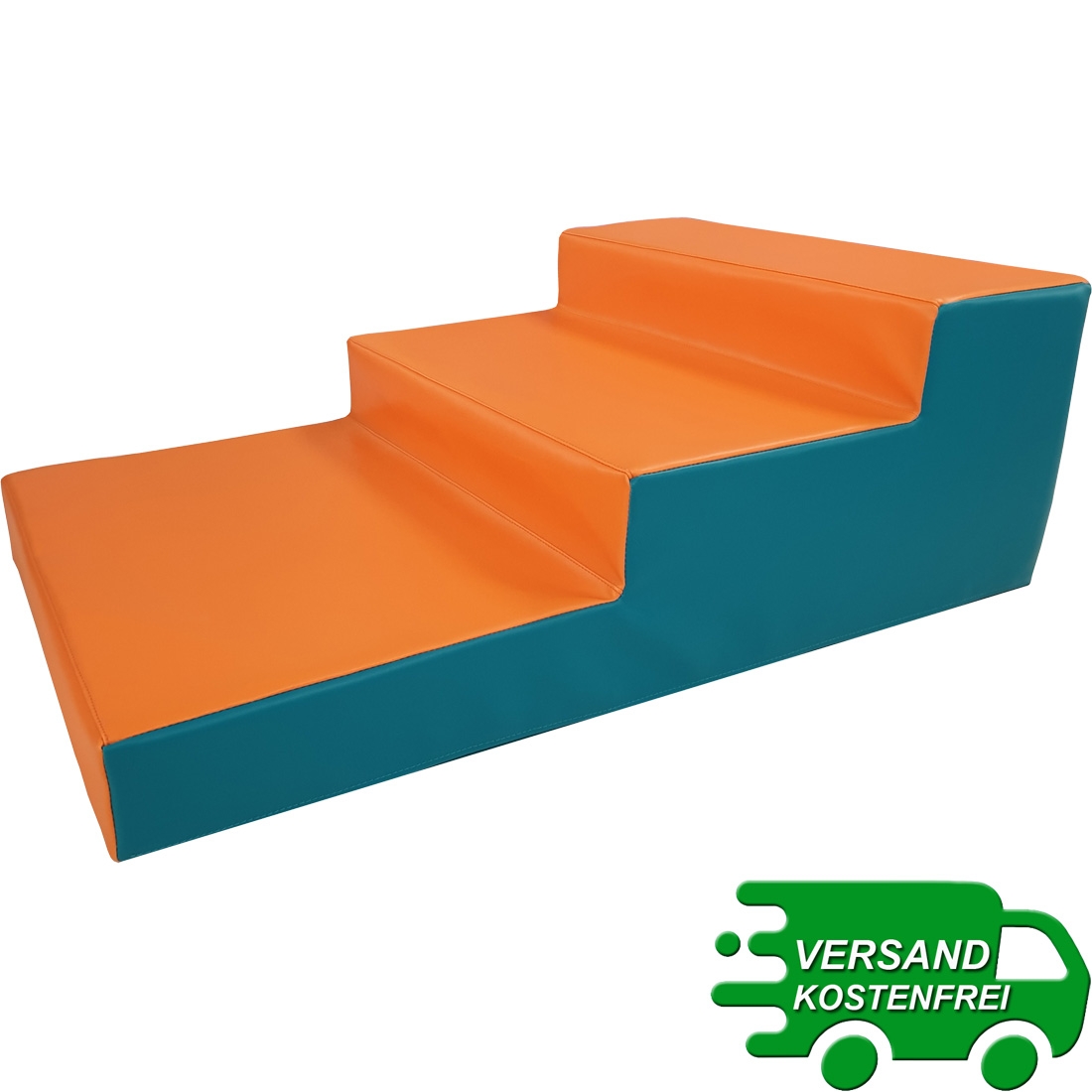 Balanciergeräte Kunstlederelement Schaumstoff-Spielelement Treppe 10211974 KLE-TREV2