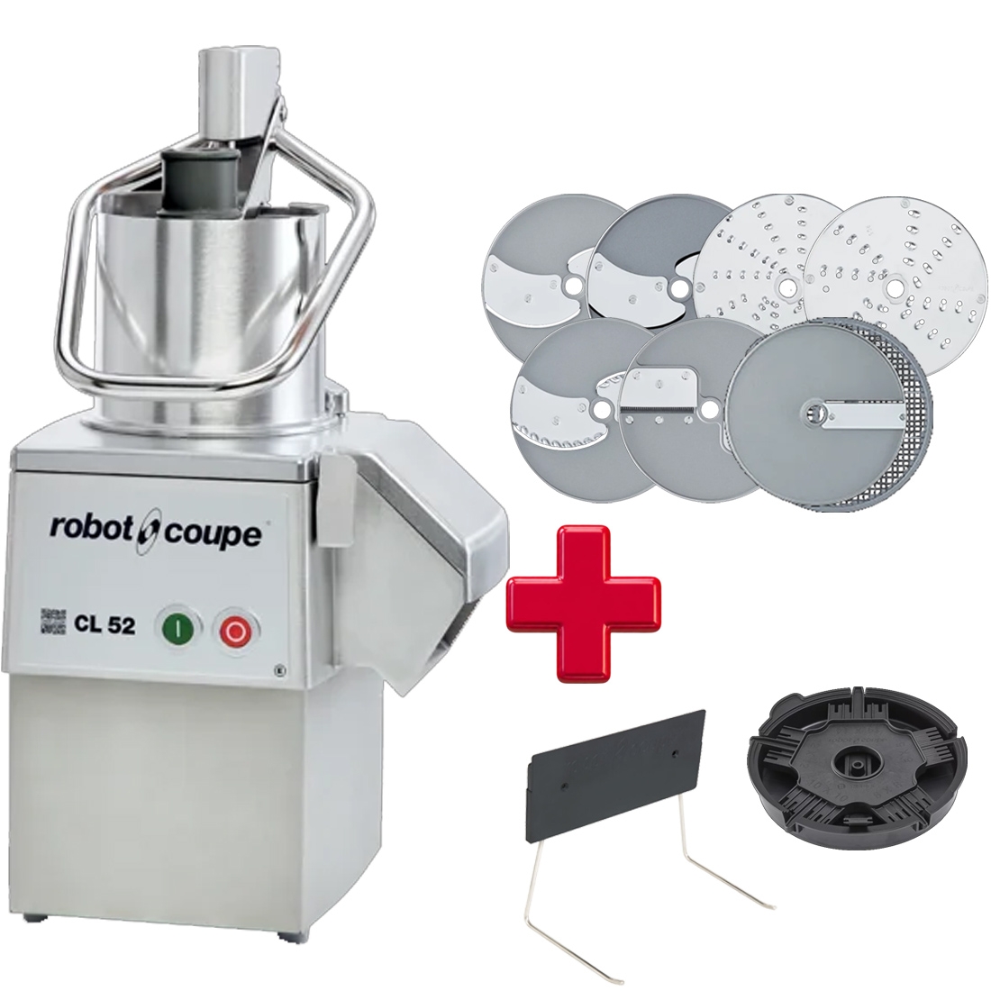Robot Coupe Gemüseschneider CL 52 400V 7 Scheiben 24498+1949W cl52  28063W 28065W 28057W 28059W 27068W 28051W 28110W