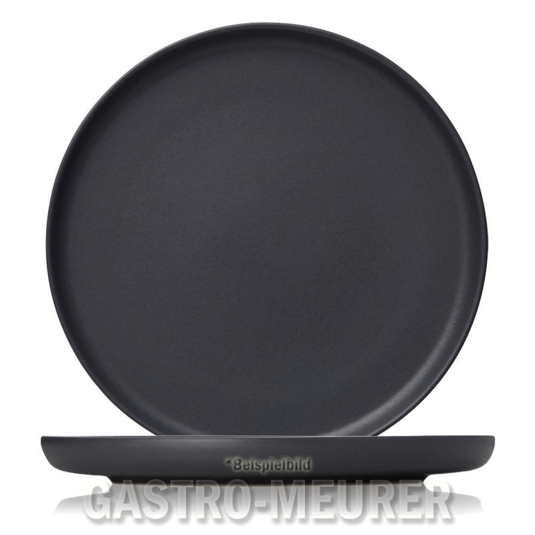 Rockzzero Teller flach Ø 28 cm, One midnight