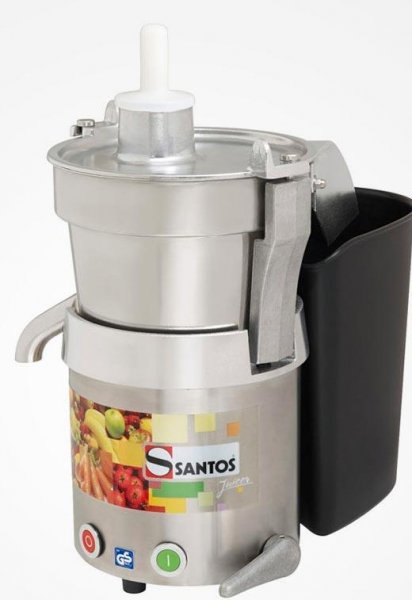 Santos Klassischer Entsafter – Für Orangen, Zitronen, Grapefruit – 30 Liter/Stunde, Grün/gelb