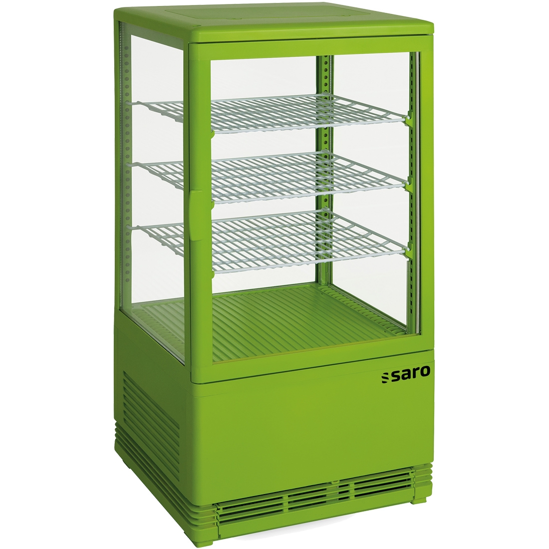 Saro Mini-Umluftkühlvitrine 68L grün Modell SC 70 330-10041