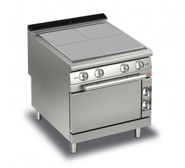 AFG Glühplattenherd Elektro mit E-Herd 22,0 kW Standgerät, Queen 900
