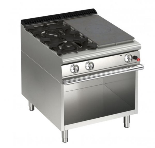 AFG Gas-Glühplattenherd 2 Brenner 12 kW Queen 700