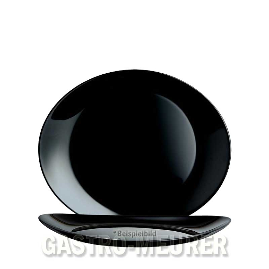Steakteller 30 x 26 cm Evolutions Black