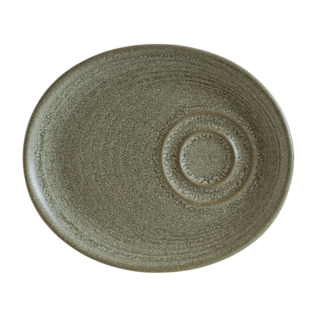 Adelfa Ripple Untertasse 20x17cm ADFRPL01STB