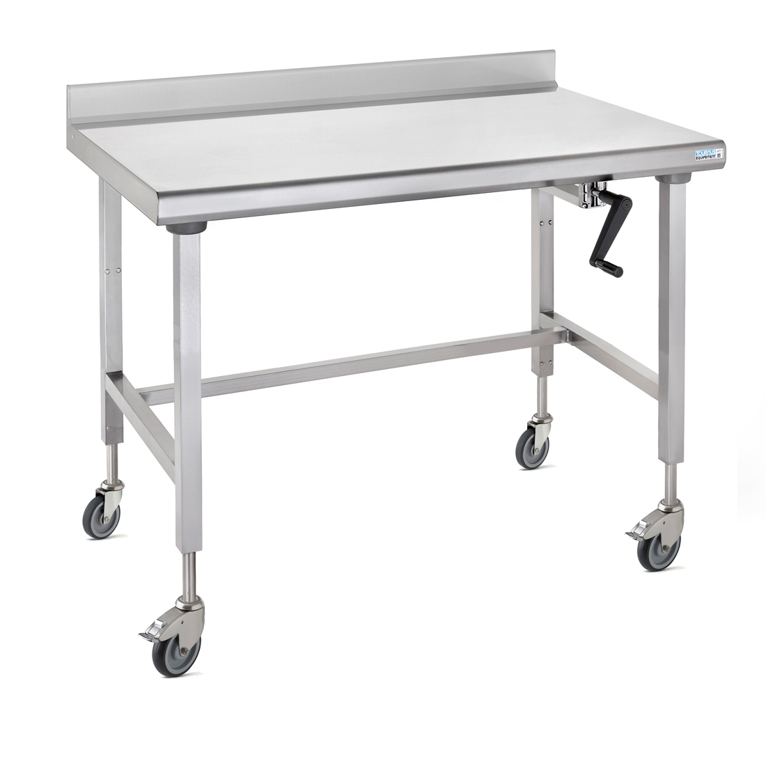 Tournus Arbeitstisch Ergonomix m. Aufkantung, fahrbar, höhenverstellbar 414711 414712 414713 414714 414715 414716 464711 464712 464713 464713 464714 464715 464716
