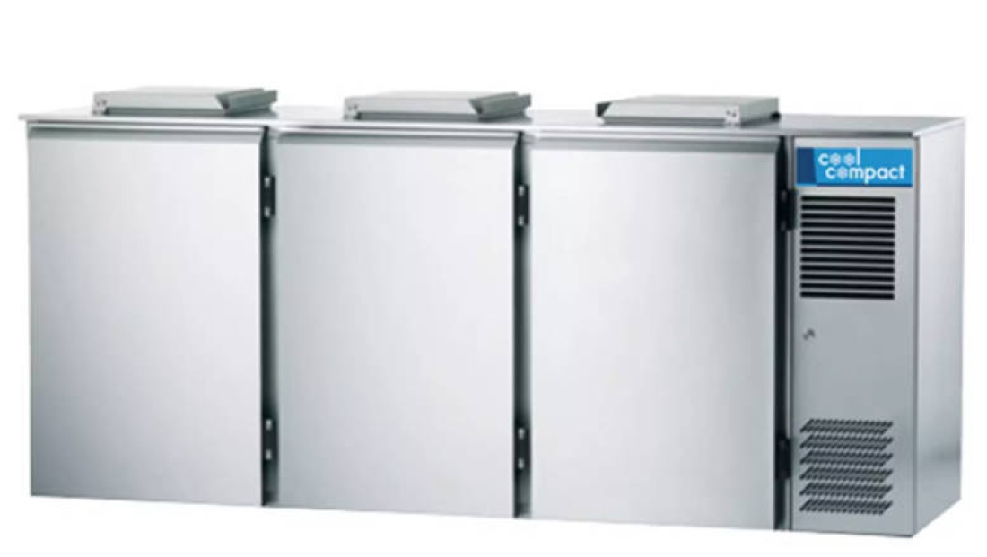 CoolCompact Abfallkühler/Konfiskatkühler 3 x 120 Liter