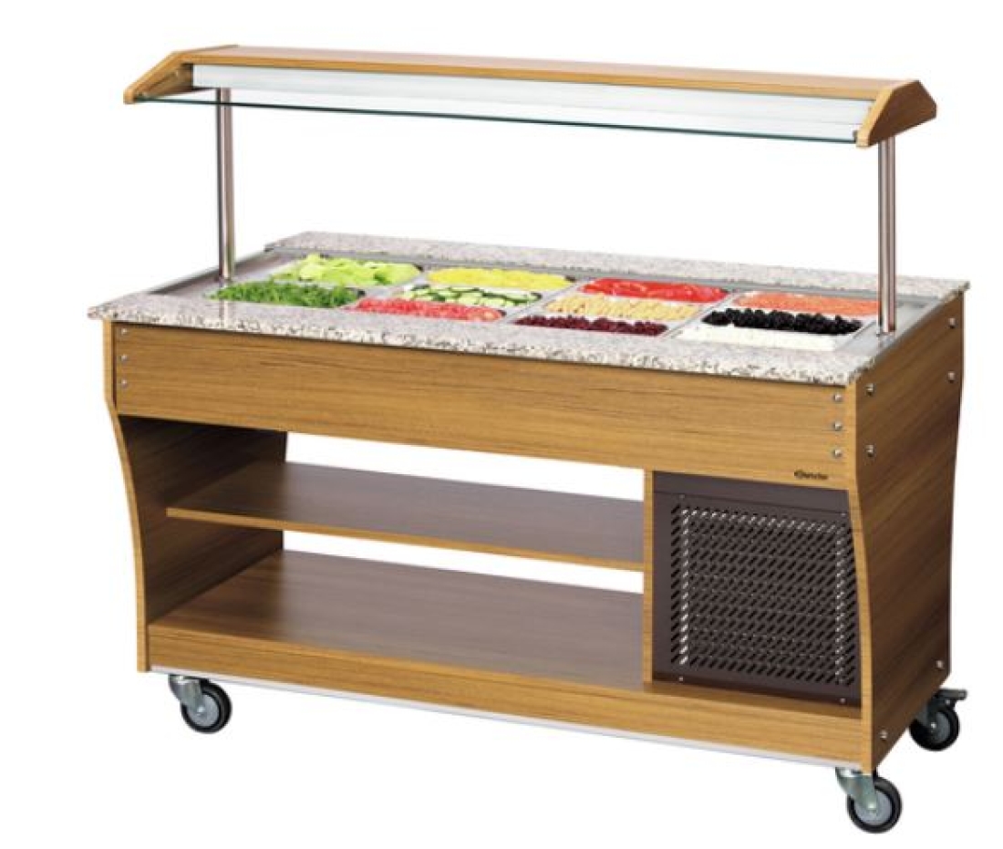 Bartscher Buffet- u. Salatwagen 4 x GN 1/1