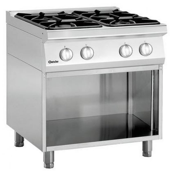 Bartscher 4 Flammen-Gasherd Serie 700
