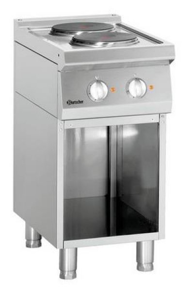 Bartscher 2 Platten-Elektroherd Serie 700