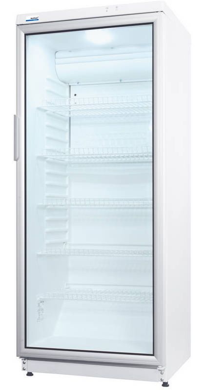 COOL NordCap CD 290 LED Glastürkühlschrank 290 Liter
