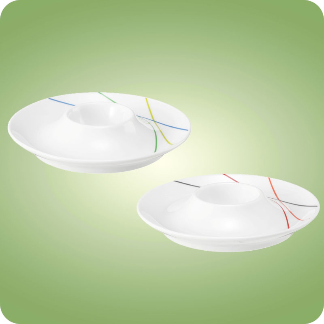 Community Eierbecher mit Ablage Green-​​​​​​​​ o. Red-​Line Seltmann Weiden