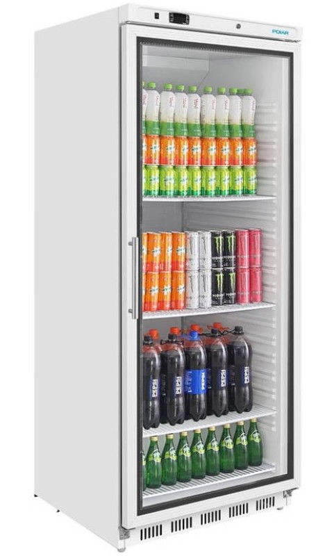 Glastür-Kühlschrank 600 Liter CZ787
