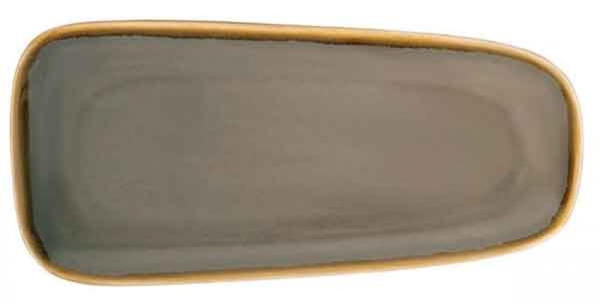 Olympia Kiln Servierplatte klein 26 cm Smoke VPE: 6 Stück